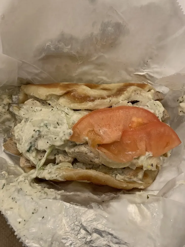 Chicken Souvlaki Sandwich